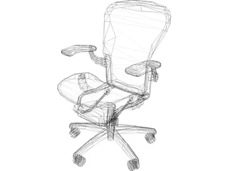 Aeron Chair 3D Model