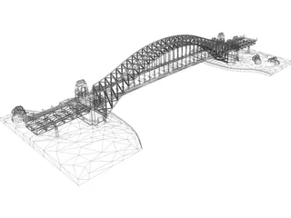 Iron Bridge 3D Model