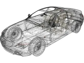 BMW 6-series Coupe 3D Model