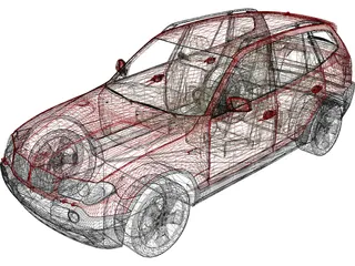 BMW X3 3D Model