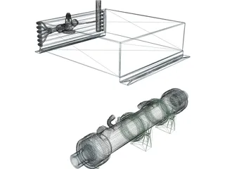 AC&R Evaperator and Condenser 3D Model