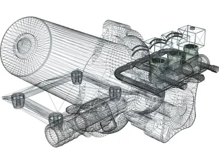 AC&R Circ Pump and TXVs 3D Model