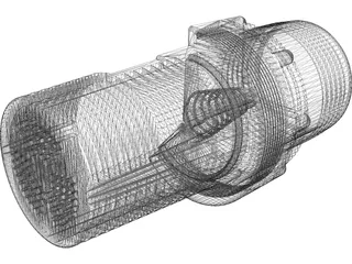 Absorbing Basket Cut V6 3D Model