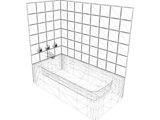 Bath Tub 3D Model