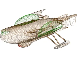 Martian Flyer 3D Model