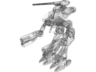 Battletech Marauder 3D Model