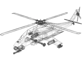 Westland Wasp 3D Model