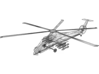 Boeing/Sikorsky RAH-66 Comanche 3D Model