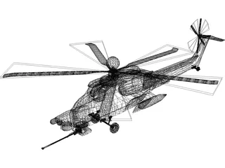 Mil Mi-28 Havoc 3D Model