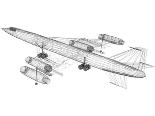 Myasishchev M-50 Bounder 3D Model