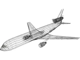 KC-10 Extender 3D Model