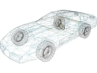 Chevrolet Corvette 3D Model