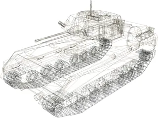 Bradley 3D Model