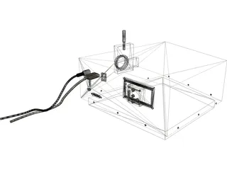 Monochromator 3D Model