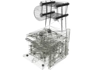 Optical Motor 3D Model