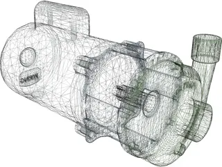 Electric Pump 3D Model