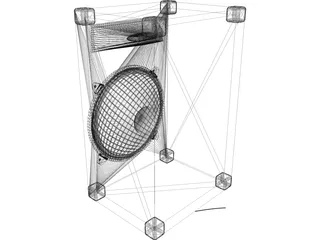 Speaker DJ 3D Model