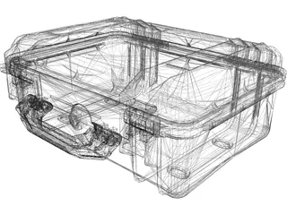 Pelican Case 3D Model