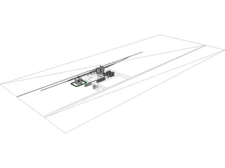 Ethanol Refinery Plant (Jefferson City, Missouri) 3D Model