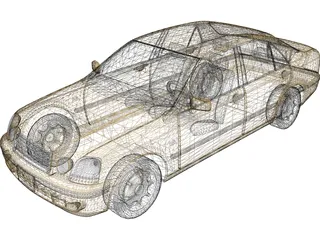 Toyota Progres (2001) 3D Model
