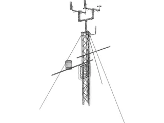 Meteo Station 3D Model