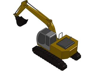 Excavator 3D Model