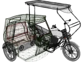 Tricycle Philippines 3D Model