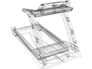 Treadmill 3D Model