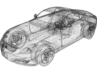 Lexus SC430 3D Model