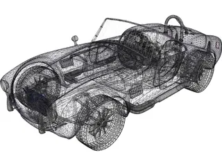 Shelby Cobra 3D Model