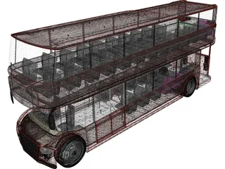 London Bus 3D Model