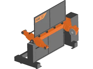 ABB Positioner IRBP K-300 3D Model