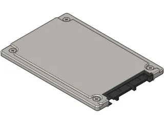 1.8 HDD SATA 3D Model