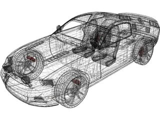 Ford Mustang 3D Model