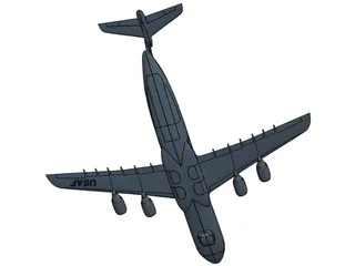 C-5 Galaxy 3D Model