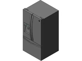 Kenmore ELITE 33 Fridge 3D Model