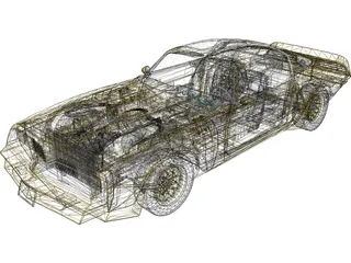 Pontiac Trans Am (1977) 3D Model