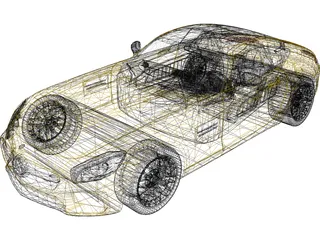 Mercedes-Benz AMG GT (2016) 3D Model