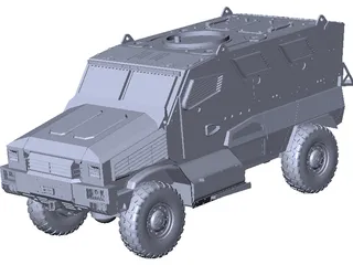 MRAP 3D Model