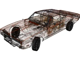 Dodge Charger R-T General Lee (1969) 3D Model