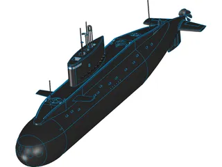 Submarine 3D Model