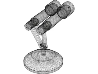 Microphone 3D Model