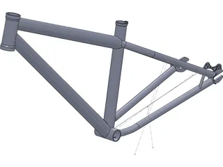 Specialized P2 Frame 3D Model