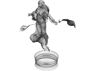 Diosa Figure 3D Model