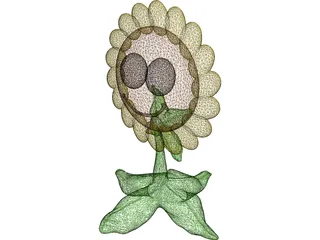 Sunflower 3D Model