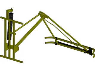 Pantograph 3D Model