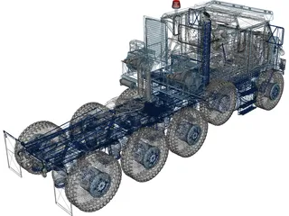 Oshkosh M1070 3D Model