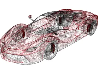 Ferrari LaFerrari 3D Model