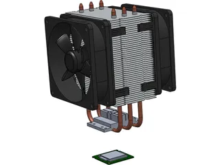 Cooler Master TX3 3D Model