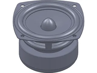 Tang Band W3-593S Speaker 3D Model